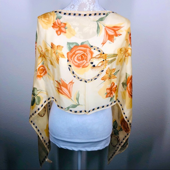 Authentic Cartier 100% Silk Scarf - Picture 8 of 14